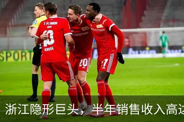 浙江隐形巨头，半年销售收入高达96亿元